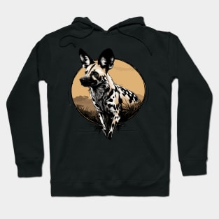 African Wild Dog Hoodie